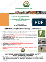 Food Safety Training-KEPHIS Regional Offices