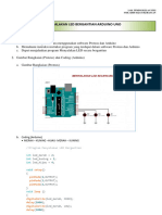 JOB SHEET 9 Menyalakan LED Bergantian