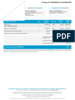 FRANCE bouygues invoice