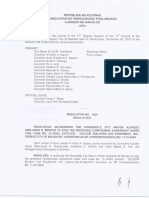 SP Reso No. 1069, S. 2023 - Authority of CM To Sign Proposed Compromise Agreement With CELCOR in CC 12-14053