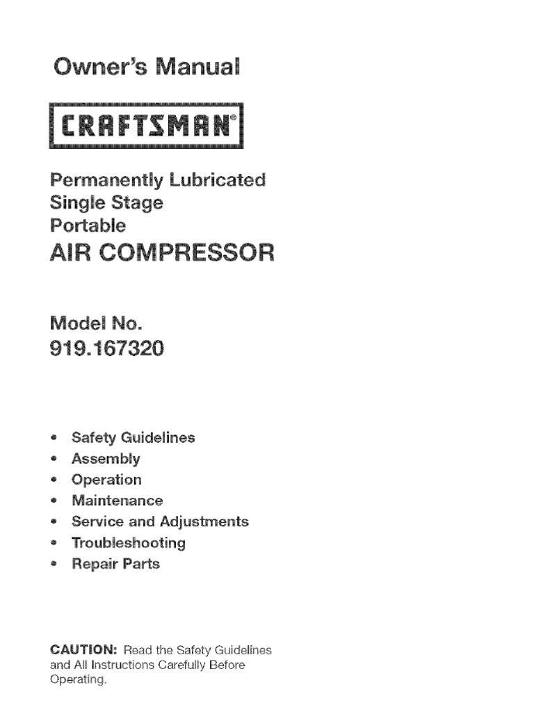 Air Compressor Manual PDF Gas Compressor Valve