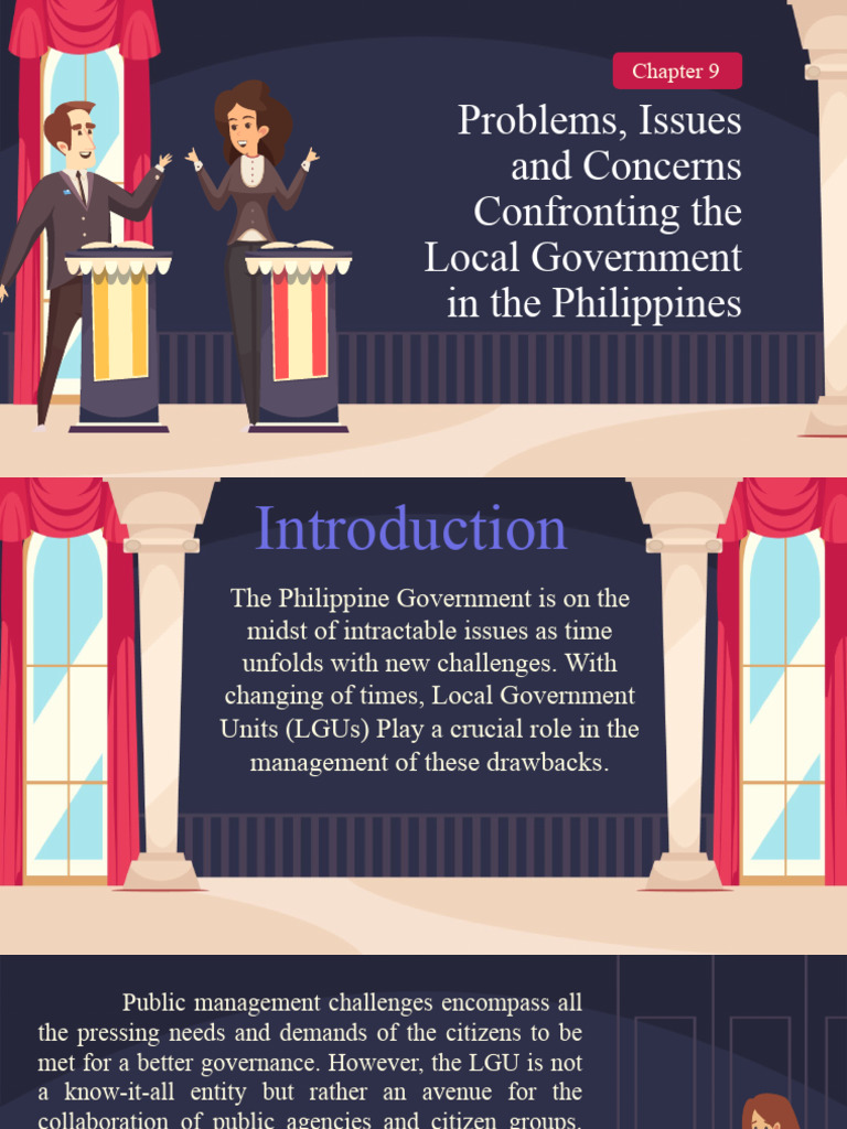 Local Government Challenges in the Philippines | PDF | Climate ...