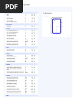 SHS 100x100x5 Specifications and Weight | PDF | Bending | Shear Stress
