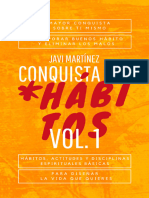 Conquista Tus Hábitos Vol 1 Javi Martinez