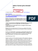 B2G. Transmitere Facturi Prin Sistemul RO E-Factura