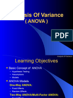 Analysis of Variance