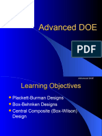 Advanced DOE