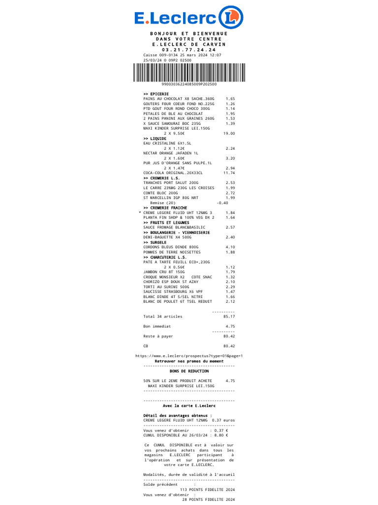 ticket-de-caisse-e-leclerc-2024-pdf-nourritures-cuisine