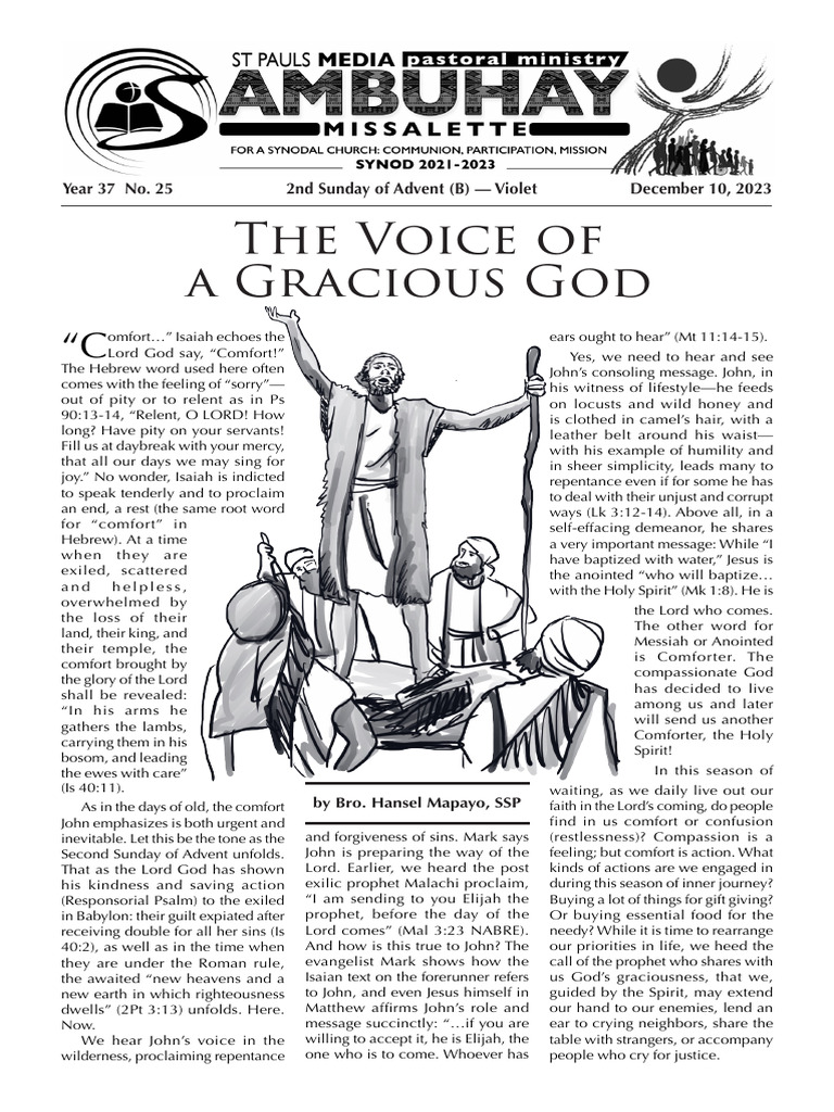 December 10, 2023 - 2nd Sunday of Advent | PDF | Jesus | God The Father