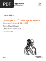 2210 - Learner - Guide - (For - Examination - From - 2023) Computer Science