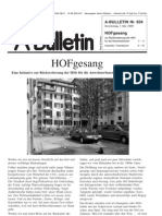 HOFgesang - Rückeroberung der Höfe A-Bulletin_090507