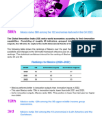 Mexico: Mexico Ranks 58th Among The 132 Economies Featured in The GII 2022