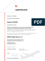 Sameer- EWIS 1+2 Training Certificate