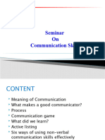 Communication Skills PPT