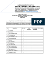 Pernyataan Kesediaan Wisata SD NEGERI PILANGSARI