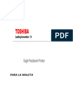 Toshiba Eagle Passbook Printer