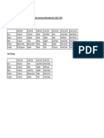 Jadual Waktu Ramadhan