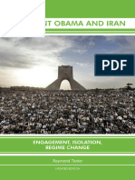 Raymond Tanter - President Obama and Iran - Engagement, Isolation, Regime Change-Iran Policy Committee (2012)