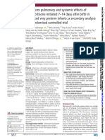 Acdfne - Efectos Sistémicos y Pulmonares de Hidrocortisona en Prematuros Ventilados - Nienke Halmeijer