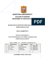 Assignment Urban Regulations Group 1..