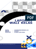 Laporan Wali Kelas