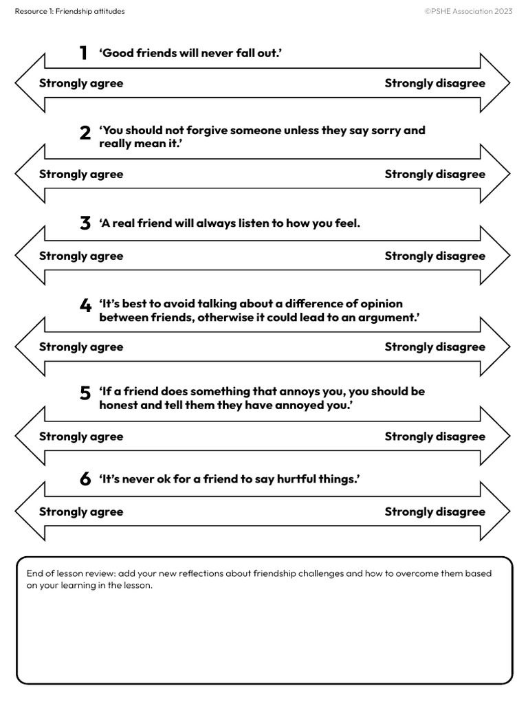 CHALLENGING FRIENDSHIP intelligence overview