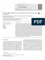 Customer Churn Prediction in The Telecommunication Sector Using A Rough Set Approach