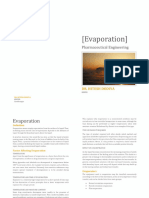 Evaporation