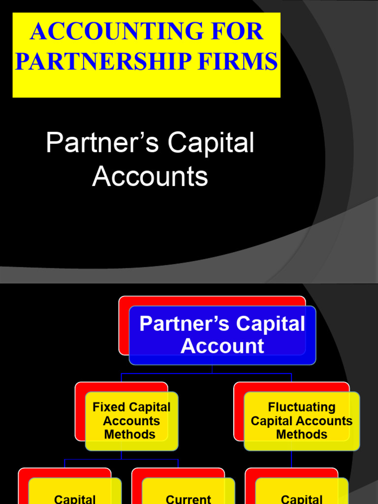 Partners' Capital Accounts Explained | PDF