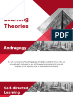 Adult Learning Theories