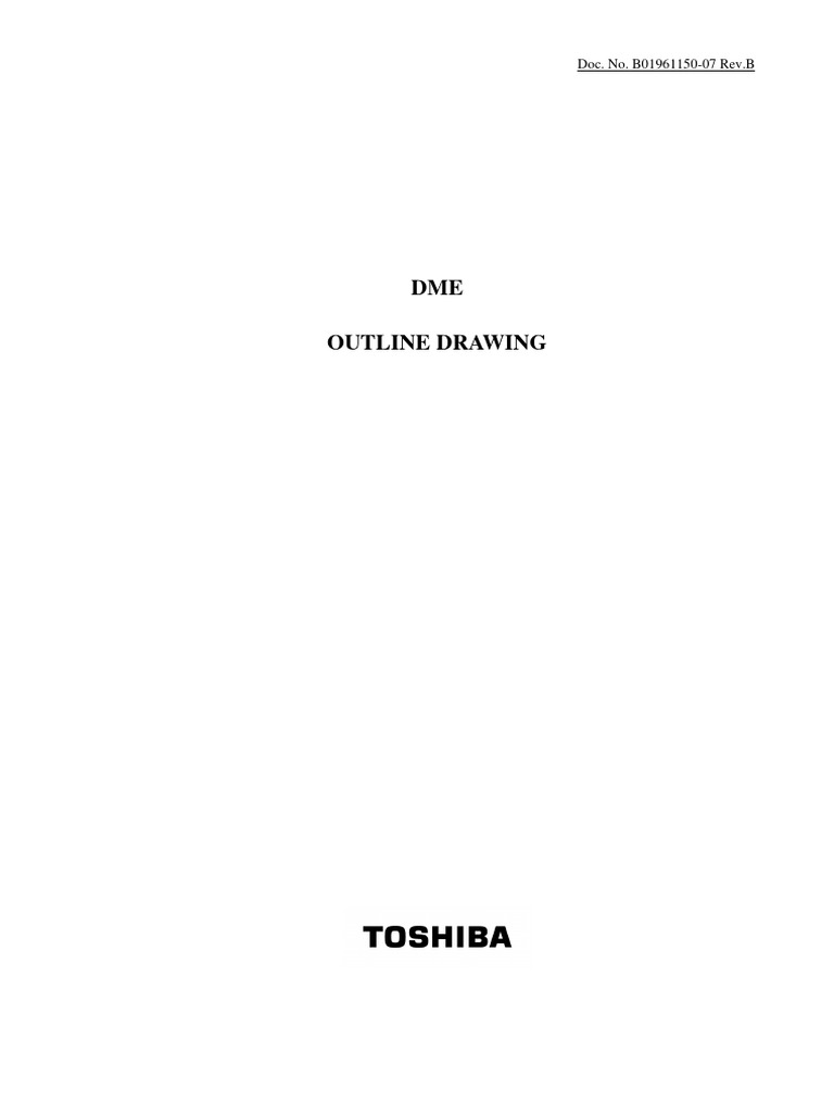 06 B01961150-07 Rev.B DME Outline Drawing | PDF