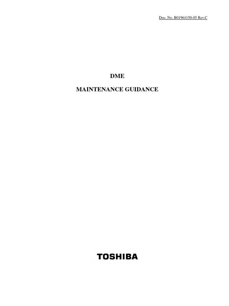 DME Maintenance Guidance Manual | PDF | Cardiopulmonary Resuscitation ...