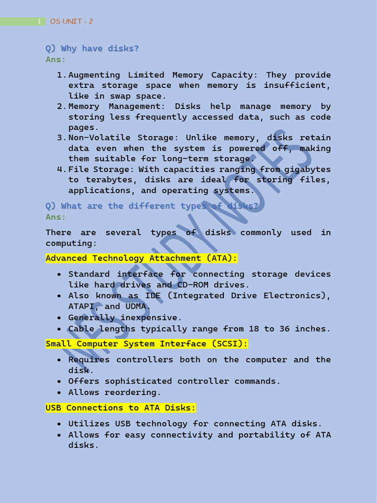 Disk Management and Storage Techniques | PDF | Hard Disk Drive ...