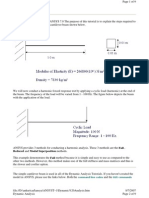 Reduced and Modal Superposition Methods.: Command Line Codes GUI Commands