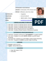 CV en PDF