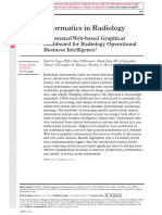 Informatics in Radiology Automated Web-based Graph