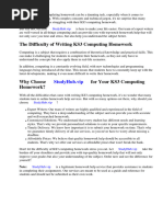 Ks3 Computing Homework Booklet