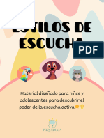 Estilos de Escucha - @PsiquEduca