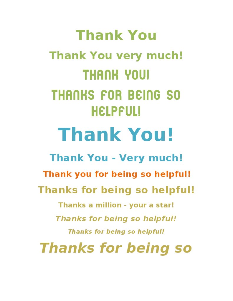 Expressions of Gratitude and Thanks | PDF