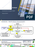 AEDT Icepak Intro 2019R1 L6 Electro Thermal Analysis