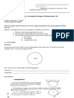 TLP 12 Tangent and Secant Lines of A Circles