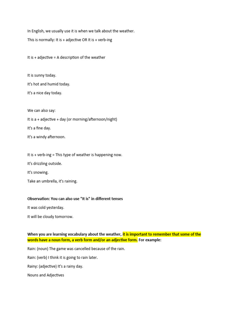 Info Theory Weather Pdf