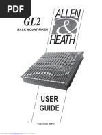 Allen Heath - Gl2 Manual