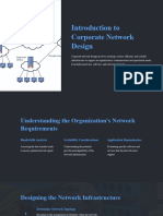 Introduction To Corporate Network Design