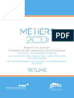 Métier 2030 - Synthèse 2022-8 aout 2022