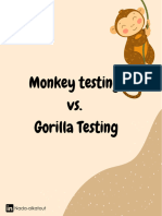 Money VS Gorilla Testing