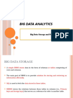 Big Data Storage and Processing