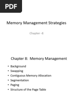 Operating System - Memory Management Strategies