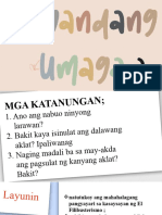 Talambuhay Ni Rizal at Kaligirang Kasaysayan NG El Filibusterismo
