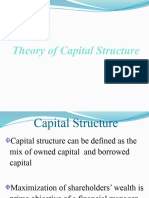 Theory of Capital Structure FM